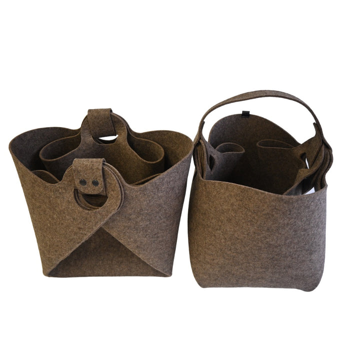 Merino wool basket/bag