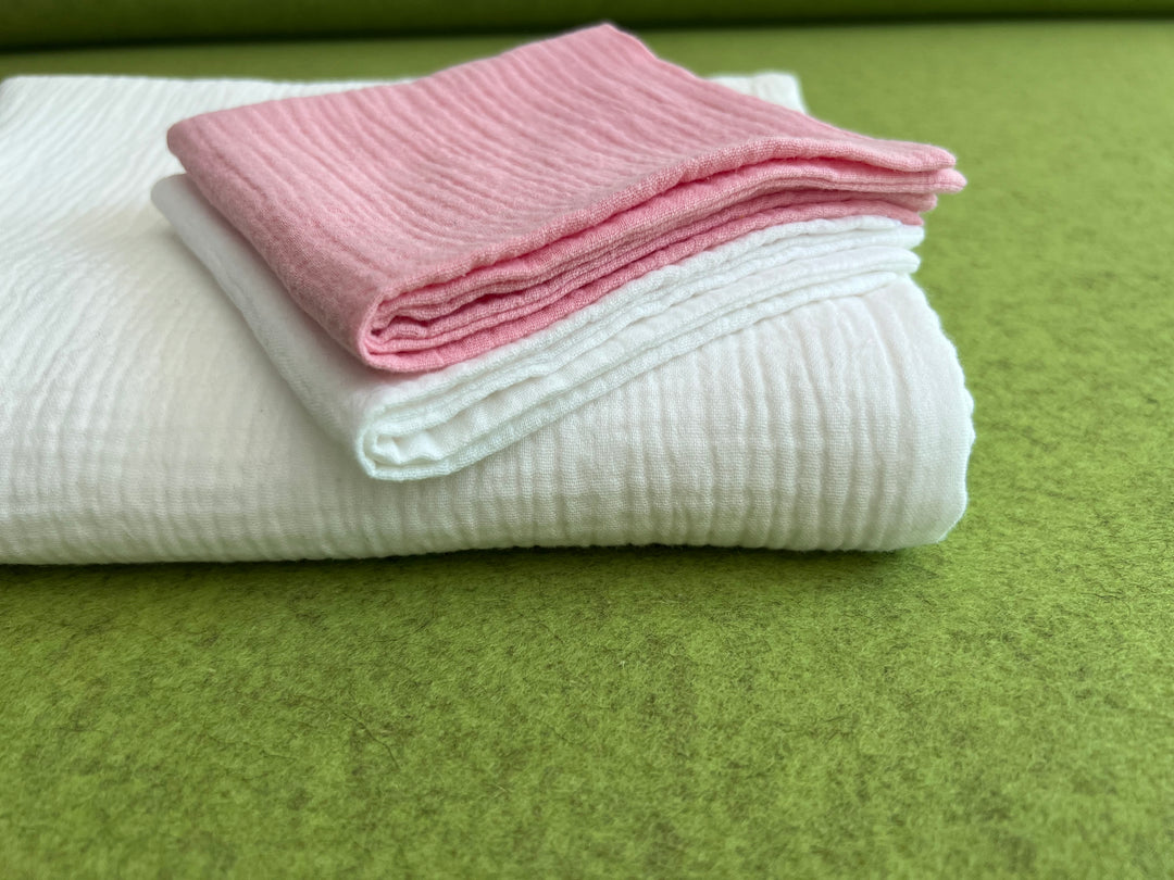 Set of 4 double layer muslin comforters