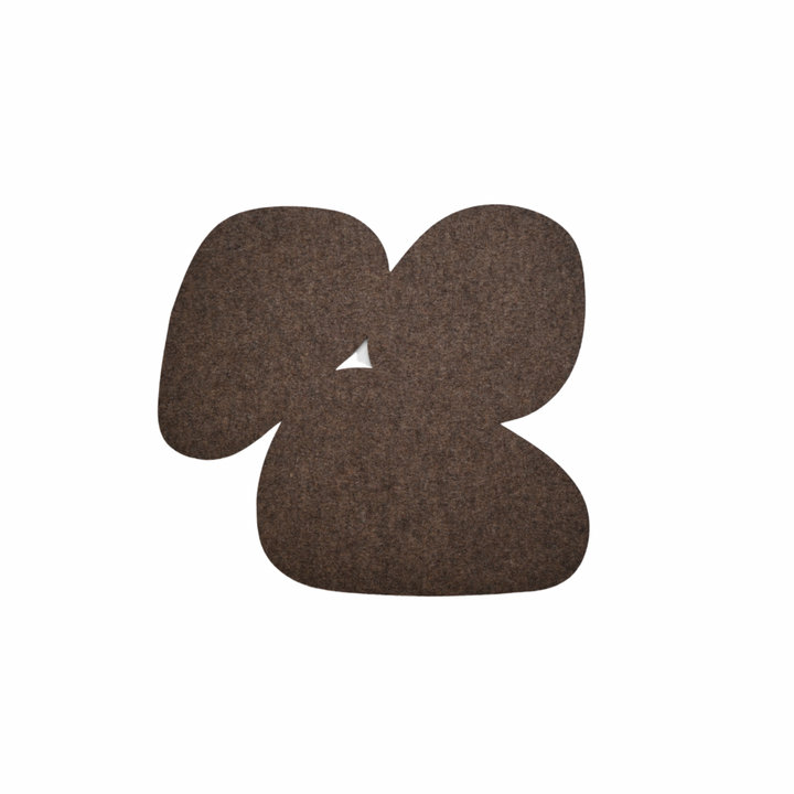 Medium table centrepiece "Stone" (brown)