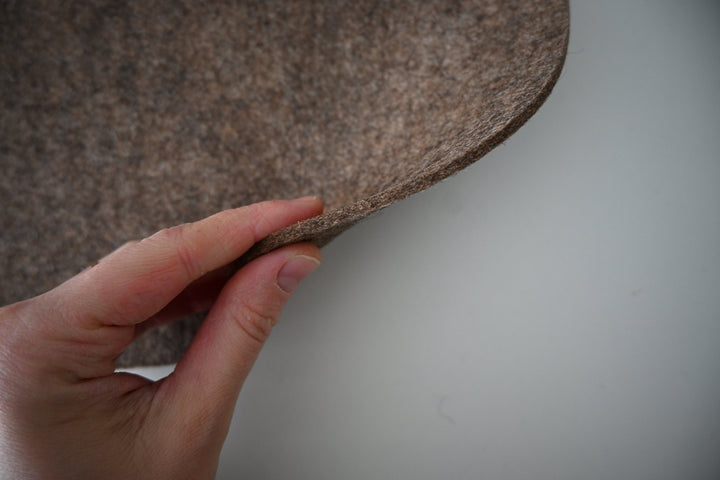 Medium table centrepiece "Stone" (grey)