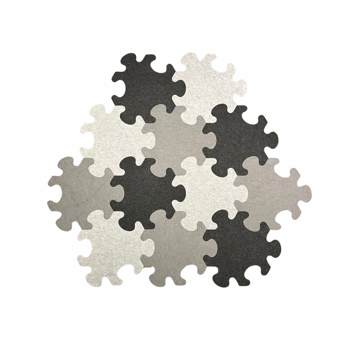 Filz-Puzzle-Spielmatte (3 Farben)