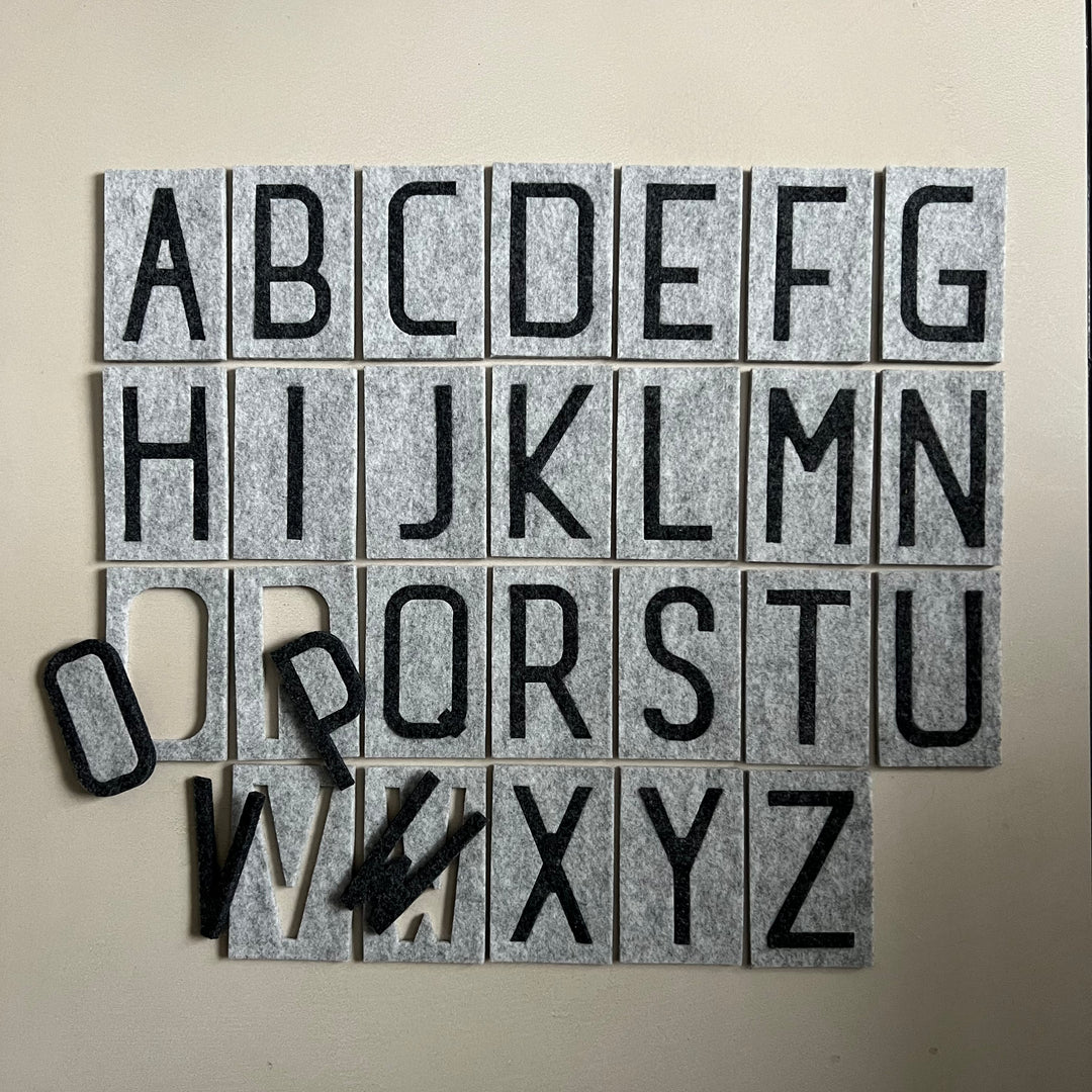 Alphabet cards