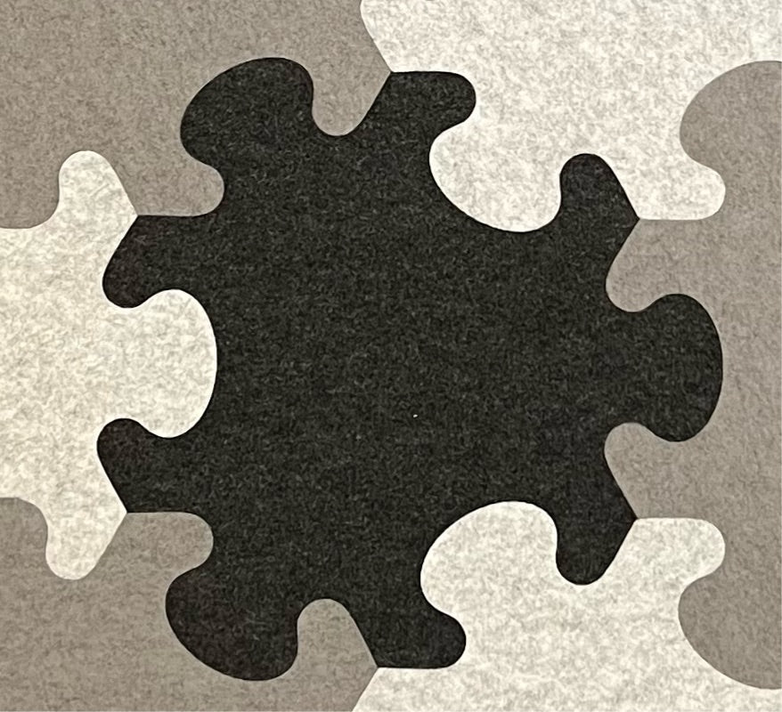 Individual puzzle playmat pieces